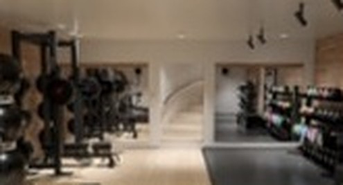 Basement home gym